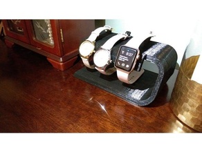 Uhr stand integral apple watch-Ladegerät 3d-drucken watch 3d print model - Mito3D