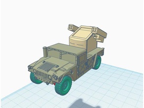 1-100 hmmwv avenger i veicoli 3d print model - Mito3D