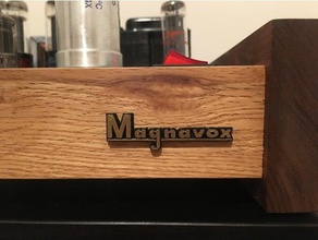 magnavox-emblem Musik 3d print model - Mito3D