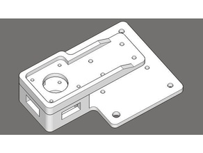 x-axe support moteur renforcé L'imprimante 3d de pièces la tarentule tevo l'axe x z 3d print model - Mito3D