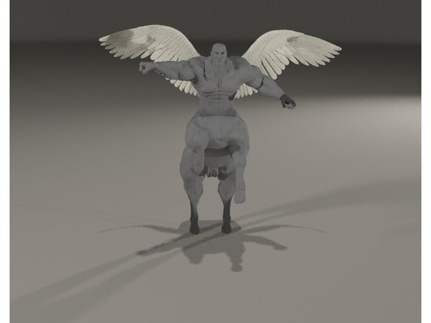 ixionidas centaur angel sculptures 3D print model - Mito3D