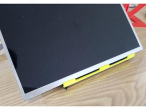 tablet holder book lcd 3d print model - Mito3D