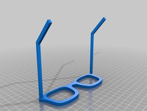 glasses frame 3d printing 3d print model - Mito3D