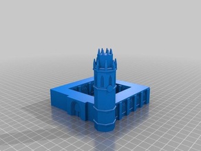 lleida old cathedral buildings & structures catalunya gothic lerida romanic 3d print model - Mito3D