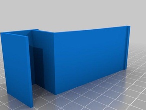 slide-on display bookshelf decor book bookstand shelf 3d print model - Mito3D