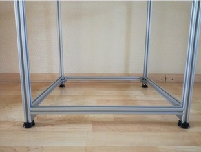 2020 aluminium feet hypercube 3d printer parts 3d print model - Mito3D