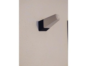 wall mounted hook 3d printing 3d print model - Mito3D