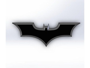 batarang Requisiten batman batman-logo cosplay prop 3d print model - Mito3D