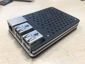 raspberry pi caso la electrónica 2 3 3d print model - Mito3D