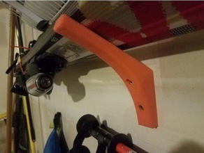 Wand montiert ski-Regal sport & im freien mount Regal ski 3d print model - Mito3D