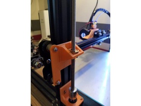 cr10 dual z gantry bracket 3d printer parts 3d print model - Mito3D