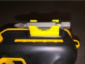 dewalt bit holder parts 3d print model - Mito3D