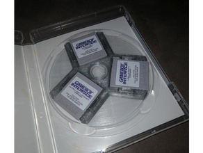 gamecube memory card insert dvd game case video games 3d print model - Mito3D