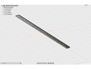 vapeurs règle de 30 cm ecig outil vapoter 3d print model - Mito3D