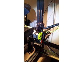 cr-10 direct extruder stock fan 3d printing 3d print model - Mito3D