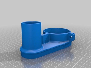 makita rt0701c cnc de la poussière chaussure les machines-outils millright 3d print model - Mito3D