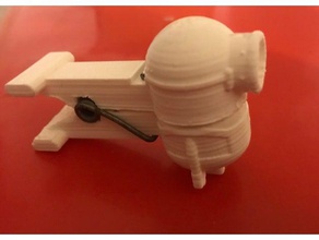 minion papier clip pince bureau de mignon les minions trombone pinces à 3d print model - Mito3D