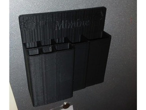 magnet pen holder kitchen & dining fridge pencil 3d print model - Mito3D
