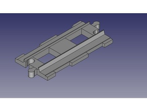 duplo compatible rails mechanical toys 3d print model - Mito3D