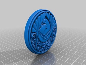 pomba da moeda esculturas 3d print model - Mito3D