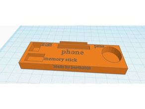 desk organizer gadgets 3d print model - Mito3D