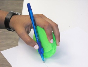 clicking measuring wheel inch learning 3dprintable 3dprinting access accessibility audio blind blindness braille children click counting hand learning low vision measuring modular pen holder ruler school wheel ruler