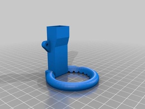hypercube fan duct inductive sensor cutout 3d printer parts cooling 3d print model - Mito3D