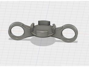 garmin mount profile design t2 aerobar aerobars cycling edge 3d print model - Mito3D