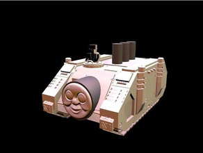 thomas up-armored rhino 3d printing 3d print model - Mito3D