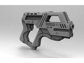 efecto de masa carnifex props m6 espacio pistola juego video juegos 3d print model - Mito3D