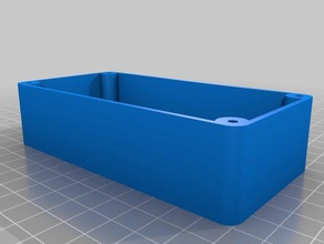hammond mfg 1590-esque enclosure electronics box case 1590 3d print model - Mito3D