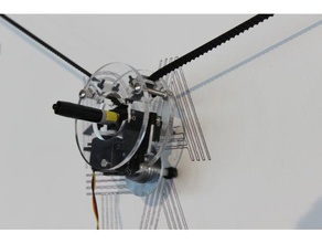 polargraph rétractable pen à la tête le bricolage 3d print model - Mito3D