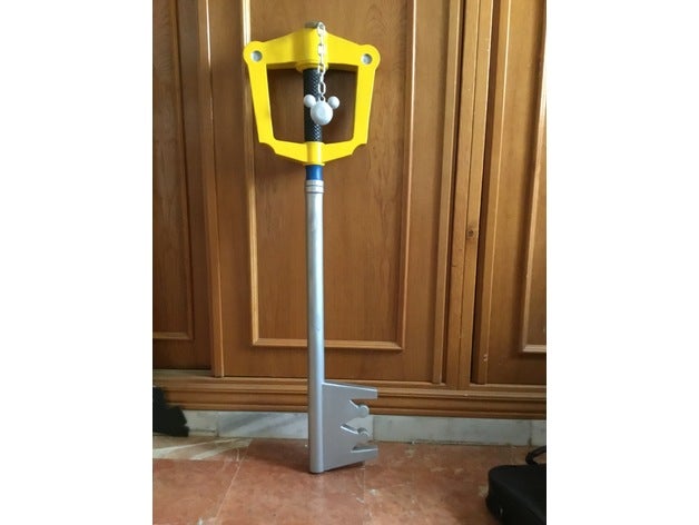 llave espada kingdom hearts 3 oggetti di scena cosplay prop 3D print model - Mito3D