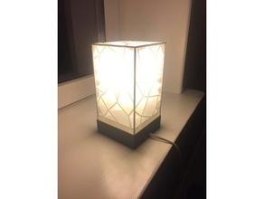 crinkle lamp remix household 3d print model - Mito3D