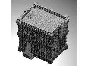 ulvheim building roof remix games frostgrave wargame terrain 3d print model - Mito3D