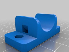 extrusora de cabo suporte 200mm tubo hipercubo A impressão 3d 2020 Impressora 3d print model - Mito3D