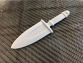 r-n-w blink dagger rendering oggetti di scena cool cosplay pugnale i draghi dungeon dungeons dragons formlabs coltello prop sla 3d print model - Mito3D