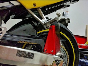 cbr600f4i lado de montagem da placa licença do suporte a indústria automotiva cbr honda motocicleta moto monta 3d print model - Mito3D
