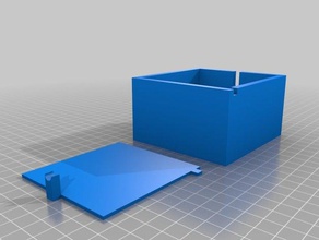 fog machine remote case 3d printing 3d print model - Mito3D