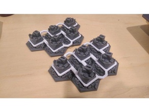 gkr Schwergewichten Gebäude Basislager-Rahmen 3d-drucken 3d print model - Mito3D