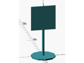 stop signal poster signs & logos 3d print model - Mito3D