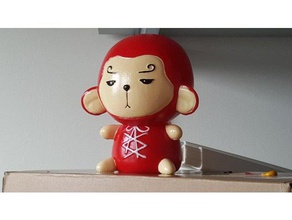 hijo-¡puaj!-gong a los animales de la muñeca drama hwayuki corea el mono tvn 3d print model - Mito3D