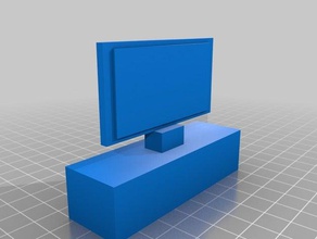 cict tv A impressão 3d 3d print model - Mito3D