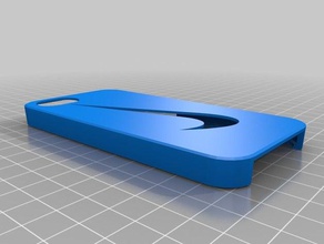 nike iphone case mobile phone notmylogo 3d print model - Mito3D