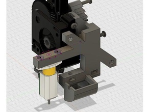 titan aero modulare Lüfter-Halterung + bltouch 3d-Drucker Teile e3d fan fan-duct 3d print model - Mito3D