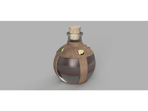 potion minor restoration potion bottle props bottle container cosplay fantasy health magic magic potion bottle mana potion prop wizard