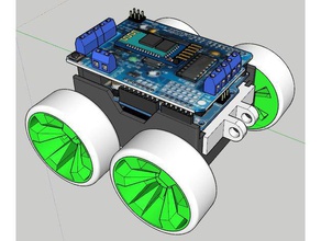 smars 4x4 modular robô modelo de robôs 3d print model - Mito3D