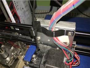 Kabel-Halter-filament-guide anet a8 hesine m505 Drucker 3d-Drucker Teile 3d print model - Mito3D