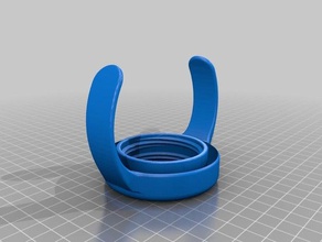 water bottle handle 3d printing 3d print model - Mito3D