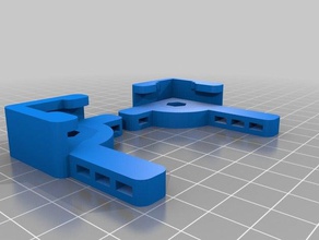 bed corner support 3d printer parts mendelmax 15 3d print model - Mito3D
